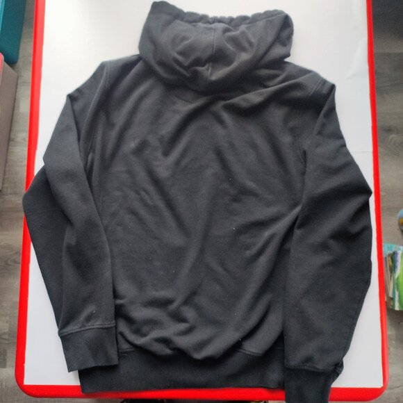 Team Canada hockey hoodie kangaroo pocket black graphic design men's size L - Picture 3 of 4